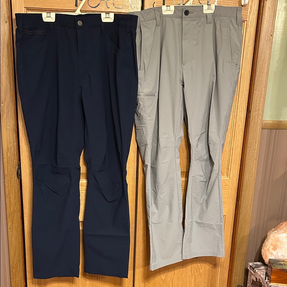 Orvis Men's Chinos in Navy and Gray